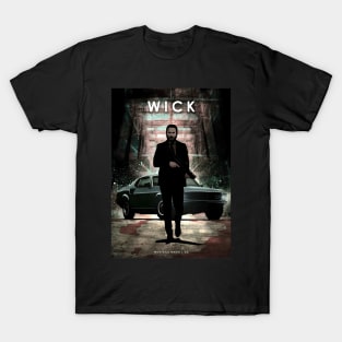 John Wick -  Ford Mustang Mach 1 - Car Legends T-Shirt